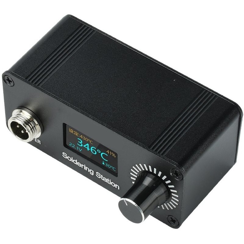 Soldering Station T12 Oled - ABYN-Professional T12 draagbaar mini digitaal soldeerstation