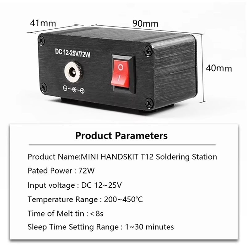AB11-T12 Voor thuisreparatie S - Soldering Station T12 Oled recensie en prijs