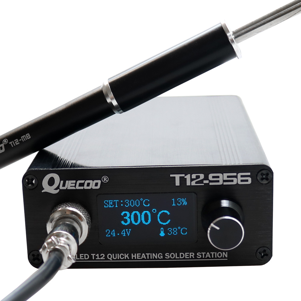 QUECOO T12-956 Soldeer digitaa - Soldering Station T12 Oled recensie en prijs