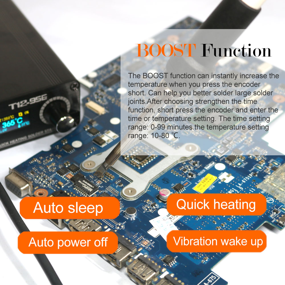 QUECOO T12-956 Soldeer digitaa - Soldering Station T12 Oled recensie en prijs